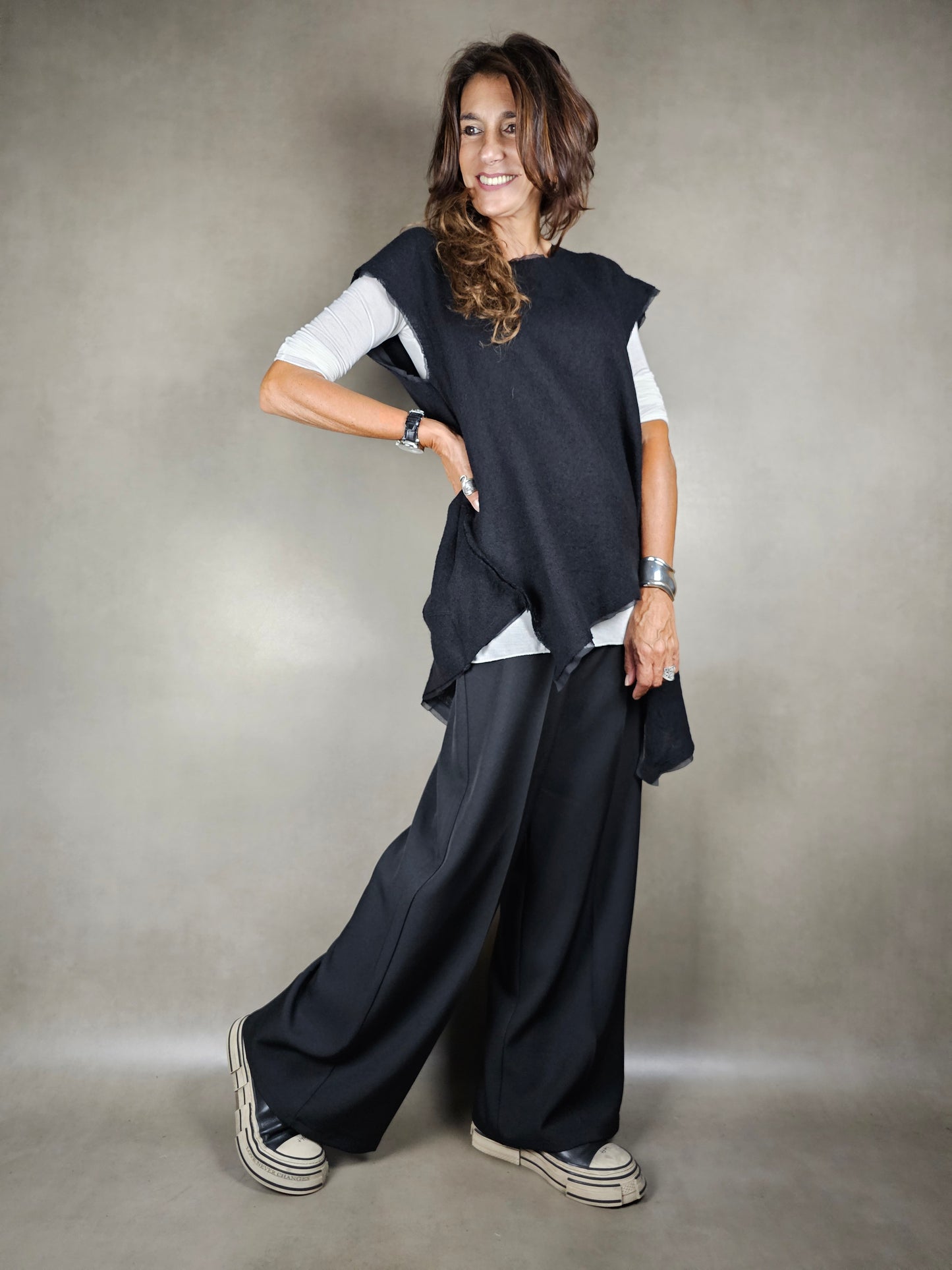 pantalon palazzo long 96pl4ea