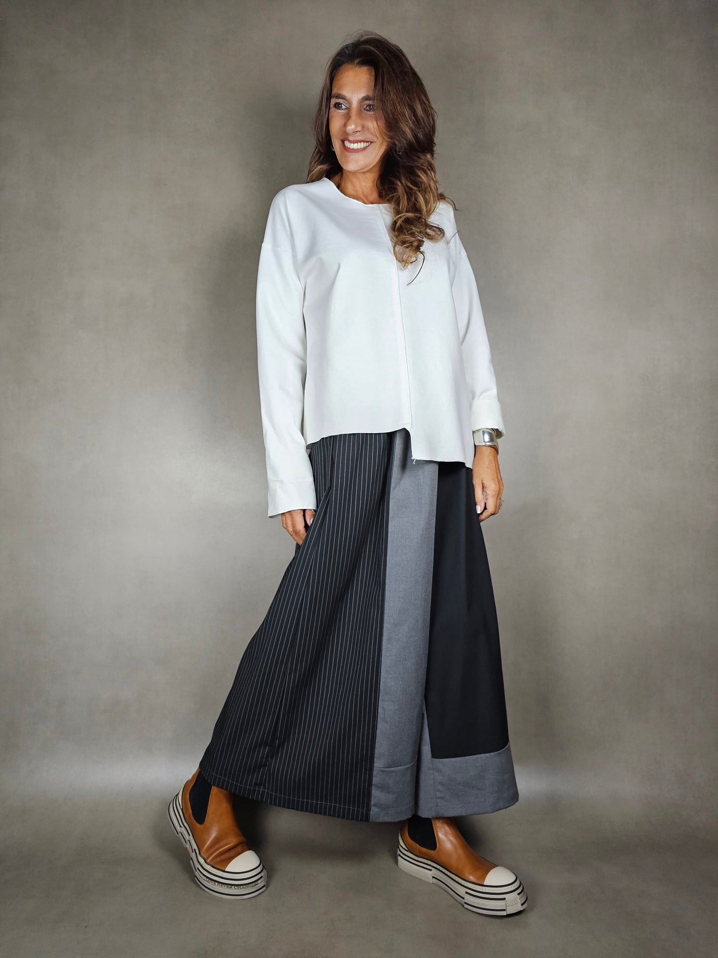 palazzo pants patchwork 64pl33vi3ea