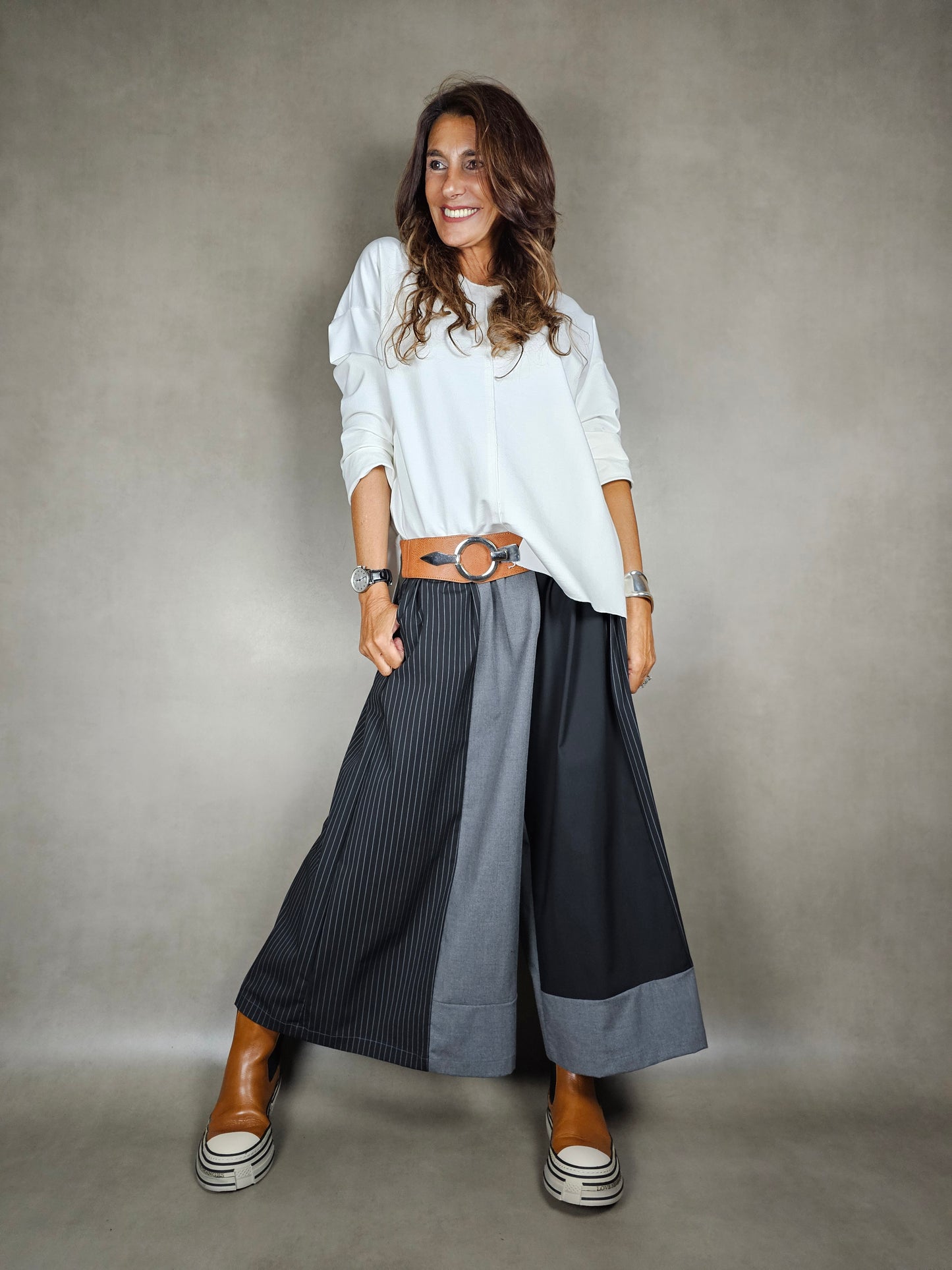 palazzo pants patchwork 64pl33vi3ea