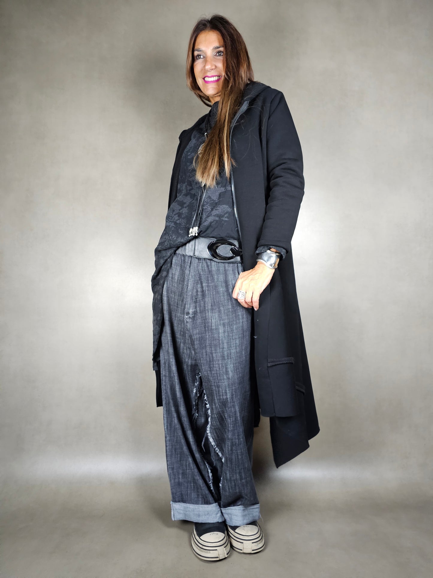 jean oversize déchiré 100co