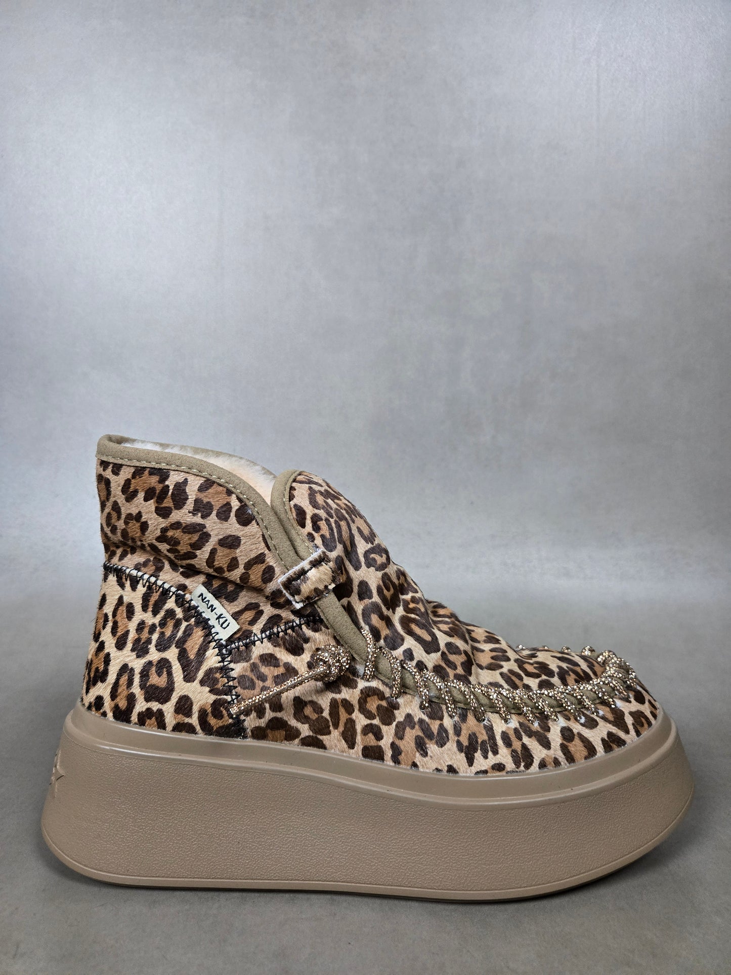 moon boot cavallino leopardo