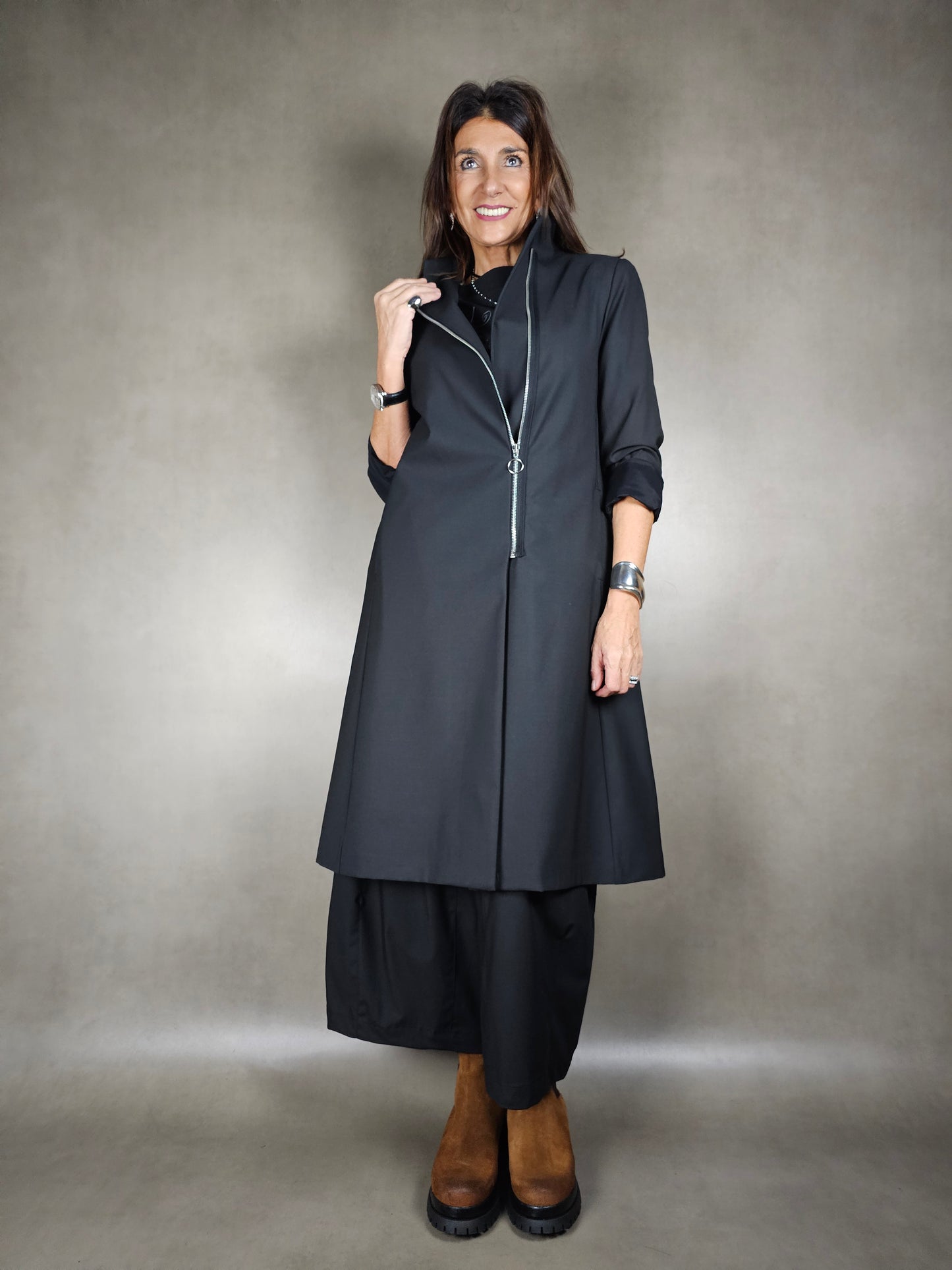 cappotto cerniera lunga 63pl33vi4ea