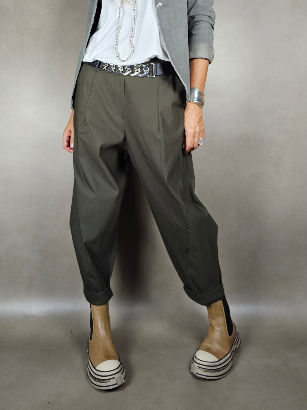 dto bengalina buttonhole trousers 77vi20pa3ea